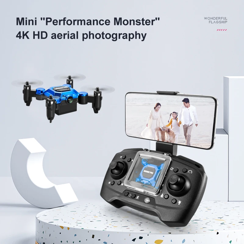Drone Video Production - K04 Mini Drone Lipat Portabel untuk