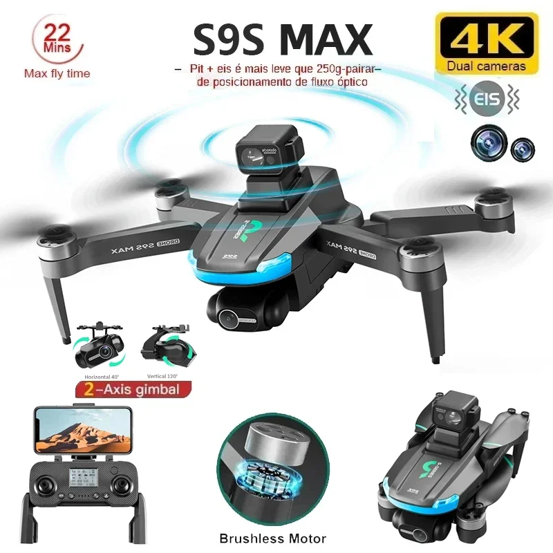 Drone Aerial Photography - Drone MINI S9S MAX Baru 4K