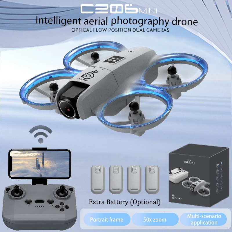 Drone Aerial Photography - Drone Quadcopter RC Mini CZ06 -