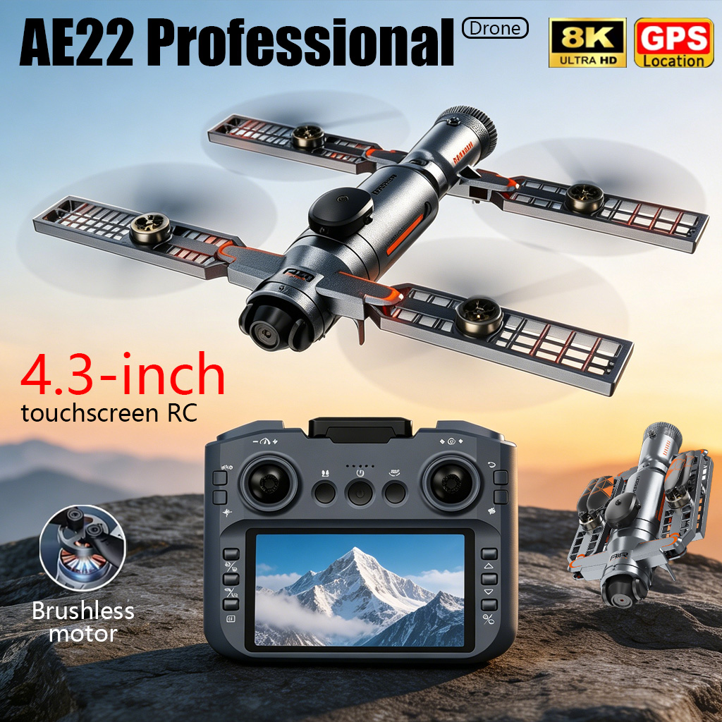 Drone Multispectral - Drone Lipat AE22 PRO MAX yang
