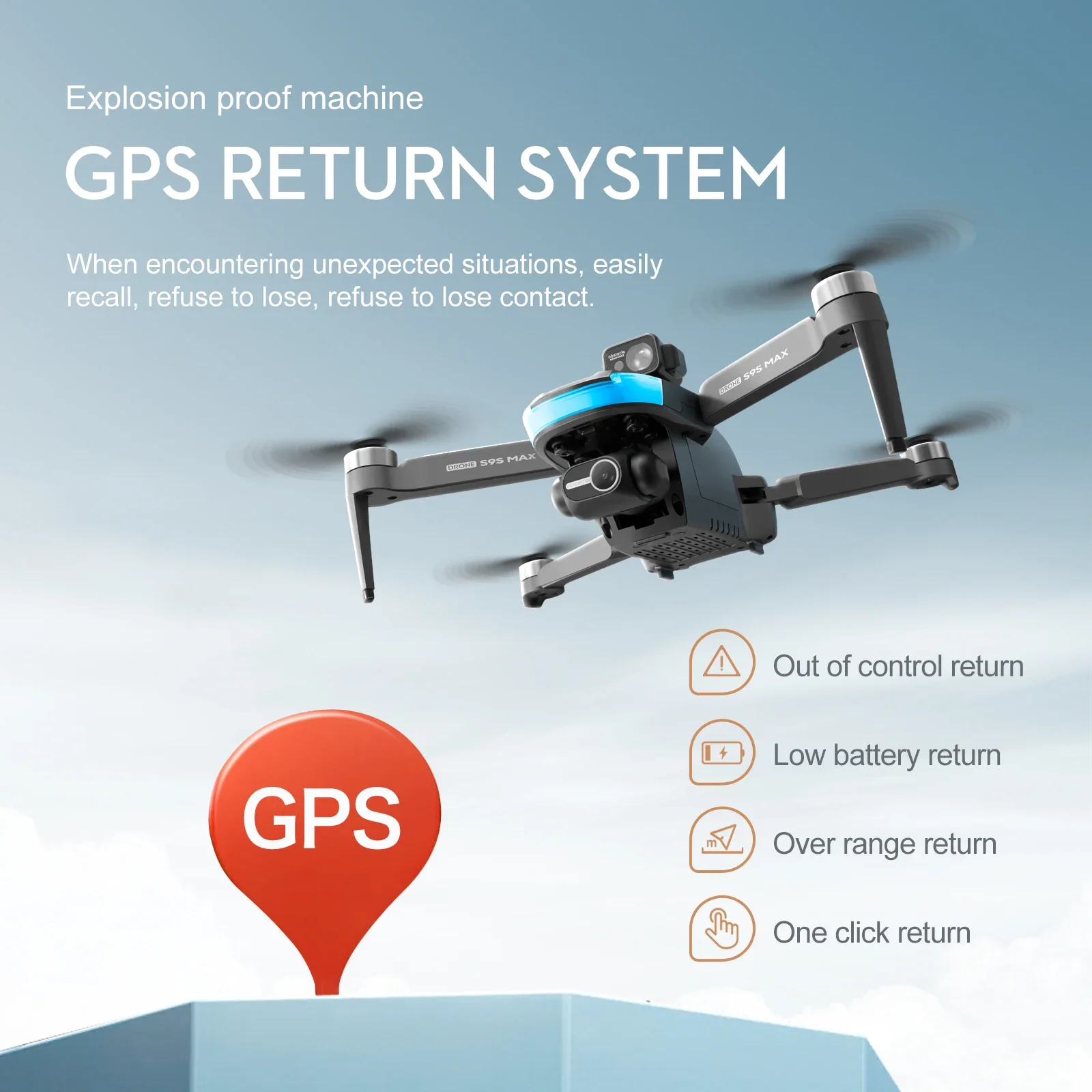 Drone MINI S9S MAX Baru 4K 2 S - Drone Aerial Photography ulasan dan harga